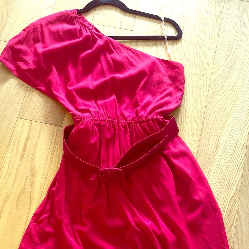Alice + Olivia red dress